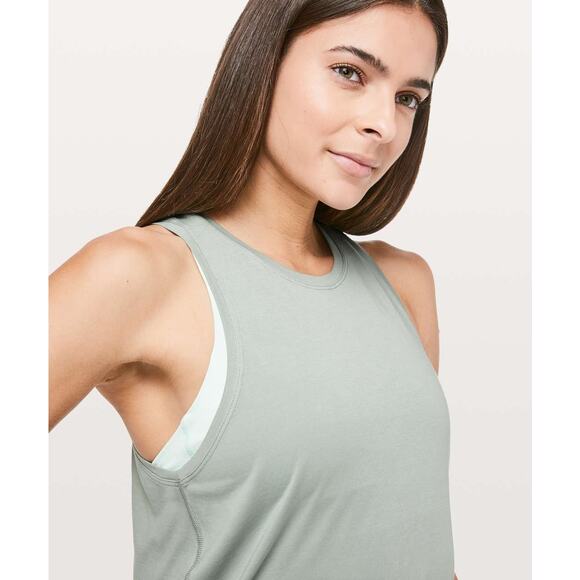 Lululemon All Tied Up Tank Palm Court Color - Picture 5 of 11